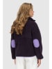 alife and kickin Fleecejacke "AnoukAK" in Lila/ Orange