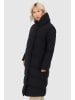 alife and kickin Wintermantel "FleurAK" in Schwarz