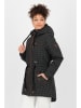alife and kickin Winterjacke "CharlotteAK" in Schwarz/ Weiß
