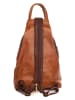 Lucca Baldi Leder-Rucksack "Novara" in Cognac/ Braun - (B)29 x (H)34 x (T)13 cm