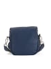 Lucca Baldi Leder-Umhängetasche "Favara" in Dunkelblau - (B)24 x (H)19 x (T)7 cm