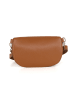 Lucca Baldi Leder-Gürteltasche "Burano" in Camel - (B)30 x (H)19 x (T)2 cm