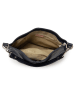 Lucca Baldi Leder-Schultertasche "Bolzano" in Dunkelblau - (B)45 x (H)40 x (T)15 cm