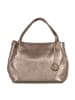 Lia Biassoni Leder-Henkeltasche "Taro" in Bronze - (B)28 x (H)25 x (T)18 cm
