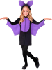Widmann Kostüm "FLEDERMAUS" in Schwarz/ Lila