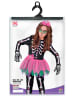Widmann Kostüm "SKELETT" in Schwarz/ Pink