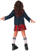Widmann Kostium "Zombie Schoolgirl" w kolorze granatowo-czerwonym