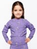 Småfolk Longsleeve "Skelet" paars