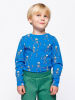 Småfolk Longsleeve "Skelet" blauw