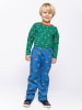Småfolk Sweatbroek "Brandweerauto" blauw