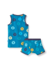 Småfolk 2tlg. Unterwäscheset in Blau