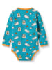 Småfolk Body "Halloween-huisdier" turquoise
