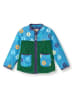 Småfolk Fleecejacke "Äpfel" in Grün/ Blau