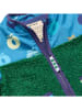 Småfolk Fleece vest "Appel" groen/blauw