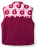 Småfolk Fleece bodywarmer "Appel" rood/lichtroze