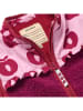Småfolk Fleece bodywarmer "Appel" rood/lichtroze