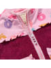 Småfolk Fleecejacke "Äpfel" in Rosa/ Rot