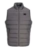 Jack & Jones Kamizelka pikowana w kolorze szarym