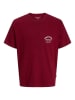 Jack & Jones Koszulka w kolorze bordowym