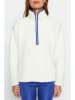 trendyol Fleece trui crème