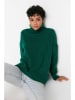 trendyol Rollkragenpullover in Grün