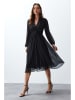 trendyol Sukienka w kolorze czarnym