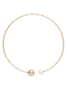 U.S. Polo Assn. Vergold. Halskette mit Perlen - Ø 13 cm