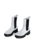Anna Morellini Leren chelseaboots "Letta" wit