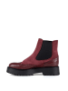 Anna Morellini Leder-Chelsea-Boots "Doniciana" in Rot