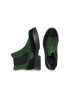Anna Morellini Leder-Chelsea-Boots "Bridianda" in Grün/ Schwarz