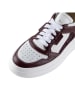 Anna Morellini Leren sneakers "Anola" wit/bordeaux