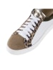 Anna Morellini Leren sneakers "Anorecia" wit/lichtbruin