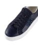 Anna Morellini Leder-Sneakers "Luiglia" in Dunkelblau