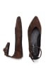 Anna Morellini Leder-Ballerinas "Anila" in Braun
