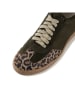 Anna Morellini Leren sneakers "Doreca" kaki/beige