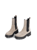 Anna Morellini Leren chelseaboots "Panomena" beige