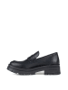 Anna Morellini Leren mocassins zwart