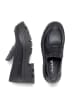 Anna Morellini Leren mocassins zwart