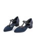 Anna Morellini Leren pumps "Flamuria" blauw