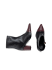 Anna Morellini Leder-Stiefeletten "Micetta" in Schwarz