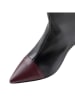 Anna Morellini Leder-Stiefeletten "Micetta" in Schwarz