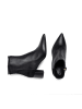 Anna Morellini Leder-Stiefeletten "Romilvia" in Schwarz