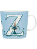 Moomin Kubek jumbo "Z" w kolorze błękitnym - 400 ml