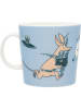 Moomin Kubek jumbo "Z" w kolorze błękitnym - 400 ml