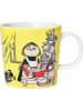 Moomin Kubek "Misabel" w kolorze żółtym - 300 ml
