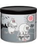 Moomin Vorratsbehälter ''Adventure Move'' in Schwarz/ Grau - 700 ml