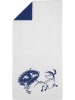 Moomin Badhanddoek "Stinky" crème/donkerblauw - (L)140 x (B)70 cm
