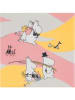 Moomin Servetten "Family Time" lichtroze/grijs/geel - 20 stuks