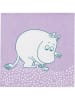 Moomin Servetten "Beach Day" lichtroze/paars/turquoise - 20 stuks