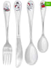 Moomin 4tlg. Kinder-Besteckset "Winter" in Silber
